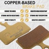 image:imageBUCKLOS Bike Disc Brake Pads for Shimano XTR BRM9000 M9100 BRM9020 BRM985 XT BRM8000 BRM785 SLX BRM666 Bicycle Disk Brakes Pads for Mountain BikeElectric BikeRoadScooterCopperBased2PC