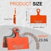 image:imageBUCKLOS Bike Disc Brake Pads for Shimano XTR BRM9000 M9100 BRM9020 BRM985 XT BRM8000 BRM785 SLX BRM666 Bicycle Disk Brakes Pads for Mountain BikeElectric BikeRoadScooterMultiMetallic2PC