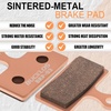 image:imageBUCKLOS Bike Disc Brake Pads for Shimano XTR BRM9000 M9100 BRM9020 BRM985 XT BRM8000 BRM785 SLX BRM666 Bicycle Disk Brakes Pads for Mountain BikeElectric BikeRoadScooterSintered Metal2PC