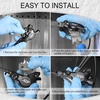 image:imageBUCKLOS Bike Disc Brake Pads for Shimano XTR BRM9000 M9100 BRM9020 BRM985 XT BRM8000 BRM785 SLX BRM666 Bicycle Disk Brakes Pads for Mountain BikeElectric BikeRoadScooterMultiMetallic2PC