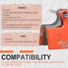 image:imageBUCKLOS Bike Disc Brake Pads for Shimano XTR BRM9000 M9100 BRM9020 BRM985 XT BRM8000 BRM785 SLX BRM666 Bicycle Disk Brakes Pads for Mountain BikeElectric BikeRoadScooterMultiMetallic2PC