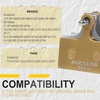 image:imageBUCKLOS Bike Disc Brake Pads for Shimano XTR BRM9000 M9100 BRM9020 BRM985 XT BRM8000 BRM785 SLX BRM666 Bicycle Disk Brakes Pads for Mountain BikeElectric BikeRoadScooterCopperBased2PC