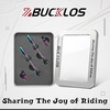 image:imageBUCKLOS Tubeless Presta Valve Stem 404455606580100 mm Valve Stem Kit with Valve Core Removal Tool for Road BikeMountain BikeMTB Fit Most Bicycle Rims Super Light Durable Aluminum Stem BlackMulticolor