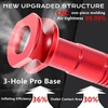 image:imageBUCKLOS Tubeless Presta Valve Stem 404455606580100 mm Valve Stem Kit with Valve Core Removal Tool for Road BikeMountain BikeMTB Fit Most Bicycle Rims Super Light Durable Aluminum Stem BlackRED