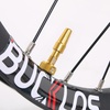 image:imageBUCKLOS Tubeless Presta Valve Stem 404455606580100 mm Valve Stem Kit with Valve Core Removal Tool for Road BikeMountain BikeMTB Fit Most Bicycle Rims Super Light Durable Aluminum Stem BlackGOLD