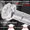 image:imageBUCKLOS Tubeless Presta Valve Stem 404455606580100 mm Valve Stem Kit with Valve Core Removal Tool for Road BikeMountain BikeMTB Fit Most Bicycle Rims Super Light Durable Aluminum Stem BlackSILVER