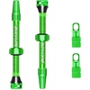 image:imageBUCKLOS Tubeless Presta Valve Stem 404455606580100 mm Valve Stem Kit with Valve Core Removal Tool for Road BikeMountain BikeMTB Fit Most Bicycle Rims Super Light Durable Aluminum Stem BlackGREEN