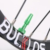 image:imageBUCKLOS Tubeless Presta Valve Stem 404455606580100 mm Valve Stem Kit with Valve Core Removal Tool for Road BikeMountain BikeMTB Fit Most Bicycle Rims Super Light Durable Aluminum Stem BlackGREEN