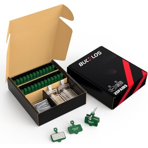 image:imageBUCKLOS 25PC Bike Disc Brake PadsBicycle Disk Brake Pads for Sram Avid Elixir E1 E3 E5 E7 E9 ER ER CR Mag Level TL T Sram XX X0 X7 X9 XXWC DB1 DB3 DB5 for Mountain BikeEbikeRoad BikeScooterCeramic