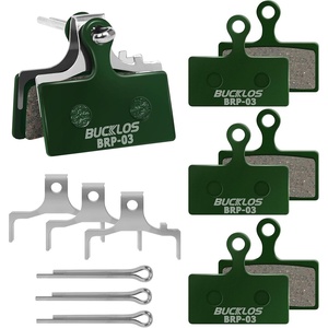 image:imageBUCKLOS Bike Disc Brake Pads for Shimano XTR BRM9000 M9100 BRM9020 BRM985 XT BRM8000 BRM785 SLX BRM666 Bicycle Disk Brakes Pads for Mountain BikeElectric BikeRoadScooterCeramic4PC