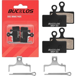 image:imageBUCKLOS Bike Disc Brake Pads for Shimano XTR BRM9000 M9100 BRM9020 BRM985 XT BRM8000 BRM785 SLX BRM666 Bicycle Disk Brakes Pads for Mountain BikeElectric BikeRoadScooterResin2PC