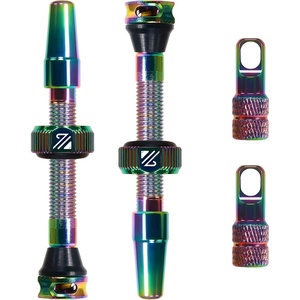 image:imageBUCKLOS Tubeless Presta Valve Stem 404455606580100 mm Valve Stem Kit with Valve Core Removal Tool for Road BikeMountain BikeMTB Fit Most Bicycle Rims Super Light Durable Aluminum Stem BlackMulticolor