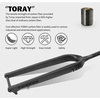 image:imageBUCKLOS 118 2627529 Rigid Full Carbon MTB Front Fork 15  110mm Thru Axle 286mm Threadless Tapered Steerer Ultralight 3K T800 Disc Brake Mountain Bike Front Forks Internal Routing