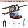 image:imageBUCKLOS 20 inch Air MTB Suspension Fork 40 Fat Tire 140mm Travel Spacing Hub 135mm 1 18 Straight Tube Manual Lockout 9mm QR Mountain Bike Front Forks fit Snow Beach XC EBikes ect