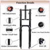 image:imageBUCKLOS 26 inch 40 Fat Tire Electric Bike Air Suspension Fork 180mm Travel Spacing Hub 135mm 1 18 Straight Tube MTB Manual Lockout 9mm QR Mountain Bike Double Shoulder Ebike Front ForksBalck