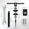 image:imageBUCKLOS Bike Headset Pressin Tool Bottom Bracket Install Tool Kit Bearing Press Tool Bicycle Repair Accessories Suitable for Most Bike headsets and Some Pressin Bottom BracketsHSTBLACK