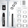 image:imageBUCKLOS Bike Headset Pressin Tool Bottom Bracket Install Tool Kit Bearing Press Tool Bicycle Repair Accessories Suitable for Most Bike headsets and Some Pressin Bottom BracketsBBTBLACK