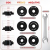 image:imageBUCKLOS Bike Headset Pressin Tool Bottom Bracket Install Tool Kit Bearing Press Tool Bicycle Repair Accessories Suitable for Most Bike headsets and Some Pressin Bottom BracketsBBTRED