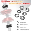 image:imageBUCKLOS Bike Headset Pressin Tool Bottom Bracket Install Tool Kit Bearing Press Tool Bicycle Repair Accessories Suitable for Most Bike headsets and Some Pressin Bottom BracketsHSTRED
