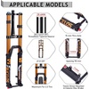 image:imageBUCKLOS Downhill Air Suspension Fork 27529 15  110mm Boost Tapered Travel 180mm 36mm Inner Tube Thru Axle Rebound Adjustment Disc Brake Front Forks fit Mountain Bike AM FR DH ect29