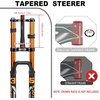image:imageBUCKLOS Downhill Air Suspension Fork 27529 15  110mm Boost Tapered Travel 180mm 36mm Inner Tube Thru Axle Rebound Adjustment Disc Brake Front Forks fit Mountain Bike AM FR DH ect29
