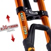 image:imageBUCKLOS Downhill Air Suspension Fork 27529 15  110mm Boost Tapered Travel 180mm 36mm Inner Tube Thru Axle Rebound Adjustment Disc Brake Front Forks fit Mountain Bike AM FR DH ect29