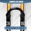 image:imageBUCKLOS Factory 38 27529 inch 110  15mm Boost Downhill Tapered Air Suspension Fork 180mm Travel 38mm Inner Tube Thru Axle Rebound Adjustment Disc Brake Front Forks fit Mountain Bike AM DHBLACK