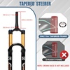 image:imageBUCKLOS Factory 38 27529 inch 110  15mm Boost Downhill Tapered Air Suspension Fork 180mm Travel 38mm Inner Tube Thru Axle Rebound Adjustment Disc Brake Front Forks fit Mountain Bike AM DHBLACK