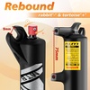 image:imageBUCKLOS LUTU 2627529 Air MTB Suspension Fork Rebound Adjust Straight Tube 286mm QR 9mm Travel 120mm ManualCrown Lockout Mountain Bike Forks Ultralight Gas Shock XC BicycleBlack Gold