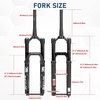image:imageBUCKLOS MTB Air Suspension Fork 275 29 110  15mm Boost AM EBike Tapered Travel 160mm 36mm Inner Tube Thru Axle Rebound Adjustment Disc Brake Front Forks fit All Mountain eBike ect29