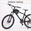 image:imageBUCKLOS MTB Suspension Fork 2627529 Inches286mm Straight Tube Spring Front Fork QR 9mm Travel 100mm Mountain Bike Fork Manual Locking XC Bicycle Forks275