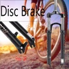 image:imageBUCKLOS MTB Suspension Fork 2627529 Inches286mm Straight Tube Spring Front Fork QR 9mm Travel 100mm Mountain Bike Fork Manual Locking XC Bicycle Forks275