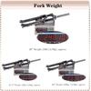 image:imageBUCKLOS Mountain Bicycle Suspension Forks 2627529 inch MTB Bike Front Fork with Preload Adjustment 100mm Travel 286mm Threadless Steerer275 inch