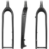 image:imageBUCKLOS 118 2627529 Rigid Full Carbon MTB Front Fork 15  110mm Thru Axle 286mm Threadless Tapered Steerer Ultralight 3K T800 Disc Brake Mountain Bike Front Forks Internal Routing