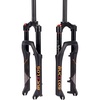 image:imageBUCKLOS 20 inch Air MTB Suspension Fork 40 Fat Tire 140mm Travel Spacing Hub 135mm 1 18 Straight Tube Manual Lockout 9mm QR Mountain Bike Front Forks fit Snow Beach XC EBikes ect