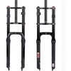 image:imageBUCKLOS 26 inch 40 Fat Tire Electric Bike Air Suspension Fork 180mm Travel Spacing Hub 135mm 1 18 Straight Tube MTB Manual Lockout 9mm QR Mountain Bike Double Shoulder Ebike Front ForksBalck