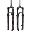 image:imageBUCKLOS Mountain Bicycle Suspension Forks 2627529 inch MTB Bike Front Fork with Preload Adjustment 100mm Travel 286mm Threadless Steerer275 inch