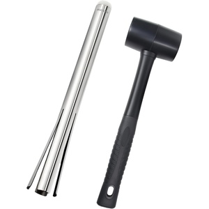 image:imageBUCKLOS Bike Headset Pressin Tool Bottom Bracket Install Tool Kit Bearing Press Tool Bicycle Repair Accessories Suitable for Most Bike headsets and Some Pressin Bottom BracketsTool With Rubber Hammer