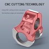image:imageBUCKLOS 35mm Mountain Bike Stem MTB 318mm CNC Short Stems  Bicycle UltraLight Hollow Aluminum Alloy Riser Stem for E BikeDownhill XCBMXFolding BikeTrailTitanium