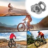 image:imageBUCKLOS 35mm Mountain Bike Stem MTB 318mm CNC Short Stems  Bicycle UltraLight Hollow Aluminum Alloy Riser Stem for E BikeDownhill XCBMXFolding BikeTrailTitanium