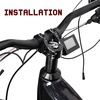 image:imageBUCKLOS 35mm Mountain Bike Stem MTB 318mm CNC Short Stems  Bicycle UltraLight Hollow Aluminum Alloy Riser Stem for E BikeDownhill XCBMXFolding BikeTrailBlack