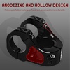 image:imageBUCKLOS 35mm Mountain Bike Stem MTB 318mm CNC Short Stems  Bicycle UltraLight Hollow Aluminum Alloy Riser Stem for E BikeDownhill XCBMXFolding BikeTrailBlack