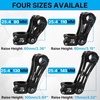 image:imageBUCKLOS Adjustable Bike Stem MTB 254mm 318mm 90110130145mm 80 Degree Bike Stem Riser for Angle Adjustment Bicycle Handlebar Extension for Commuter Bikes EBike Mountain Road Bicycles254110mm