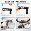 image:imageBUCKLOS Adjustable Bike Stem MTB 254mm 318mm 90110130145mm 80 Degree Bike Stem Riser for Angle Adjustment Bicycle Handlebar Extension for Commuter Bikes EBike Mountain Road Bicycles31890mm