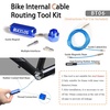 image:imageBUCKLOS Bike Internal Cable Routing Tool Kit Compatible with 455mm Housing Bicycle Frame Hydraulic Inner Hose and DI2 ETube for MTB Mountain BikeEbikeRoad Bike with Storage Design BT06