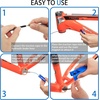 image:imageBUCKLOS Bike Internal Cable Routing Tool Kit Compatible with 455mm Housing Bicycle Frame Hydraulic Inner Hose and DI2 ETube for MTB Mountain BikeEbikeRoad Bike with Storage Design BT06