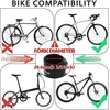 image:imageBUCKLOS Bike Stem Riser Extender MTB 118 286mm Bike Fork Stem Handlebar Stem Aluminum Adapter for Mountain Bike Road Bike MTB BMX100mm