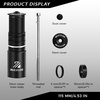 image:imageBUCKLOS Bike Stem Riser Extender MTB 118 286mm Bike Fork Stem Handlebar Stem Aluminum Adapter for Mountain Bike Road Bike MTB BMX115mm