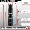 image:imageBUCKLOS Bike Stem Riser Extender MTB 118 286mm Bike Fork Stem Handlebar Stem Aluminum Adapter for Mountain Bike Road Bike MTB BMX165mm