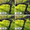 image:imageBUCKLOS Bike Stem Riser Extender MTB 118 286mm Bike Fork Stem Handlebar Stem Aluminum Adapter for Mountain Bike Road Bike MTB BMX165mm
